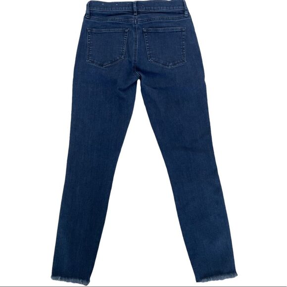 Loft Utility Skinny Jeans in Dark Indigo Wash Size 26 - Picture 9 of 10